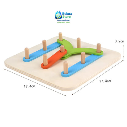 Formas Mágicas Montessori™ ¡GRATIS TABLERO DIGITAL IMPRIMIBLE MONTESSORI CON RUTINAS MONTESSORI DIARIAS EN CASA!