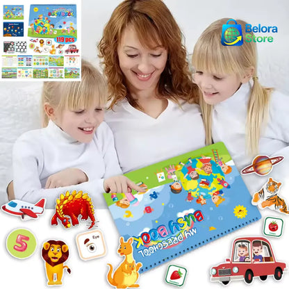 SmartKids Activity Book™ ¡GRATIS MARCADORES + TABLERO DIGITAL IMPRIMIBLE DE RUTINAS MONTESSORI EN CASA!