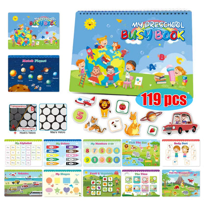 SmartKids Activity Book™ ¡GRATIS MARCADORES + TABLERO DIGITAL IMPRIMIBLE DE RUTINAS MONTESSORI EN CASA!