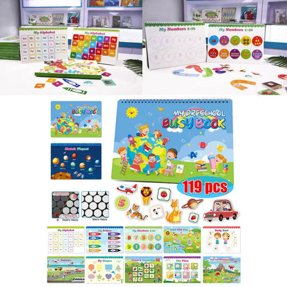 SmartKids Activity Book™ ¡GRATIS MARCADORES + TABLERO DIGITAL IMPRIMIBLE DE RUTINAS MONTESSORI EN CASA!