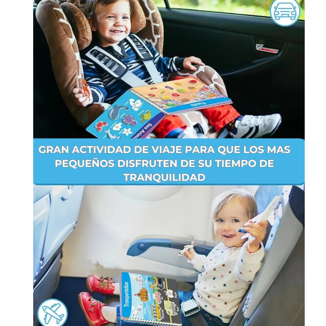 SmartKids Activity Book™ ¡GRATIS MARCADORES + TABLERO DIGITAL IMPRIMIBLE DE RUTINAS MONTESSORI EN CASA!