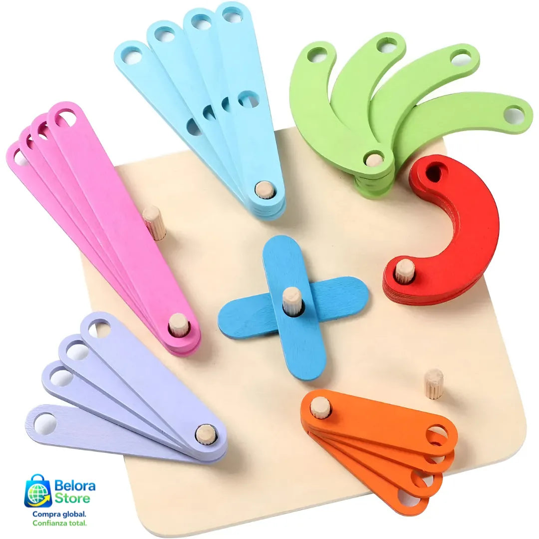 Formas Mágicas Montessori™ ¡GRATIS TABLERO DIGITAL IMPRIMIBLE MONTESSORI CON RUTINAS MONTESSORI DIARIAS EN CASA!