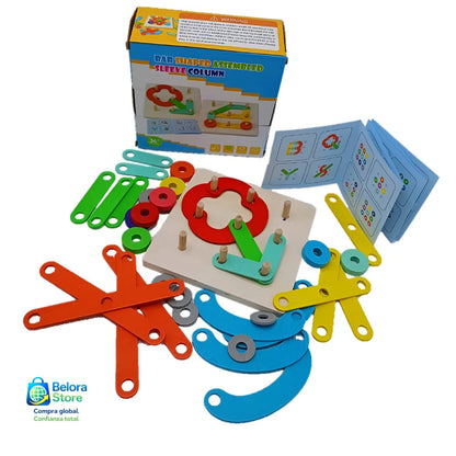 Formas Mágicas Montessori™ ¡GRATIS TABLERO DIGITAL IMPRIMIBLE MONTESSORI CON RUTINAS MONTESSORI DIARIAS EN CASA!