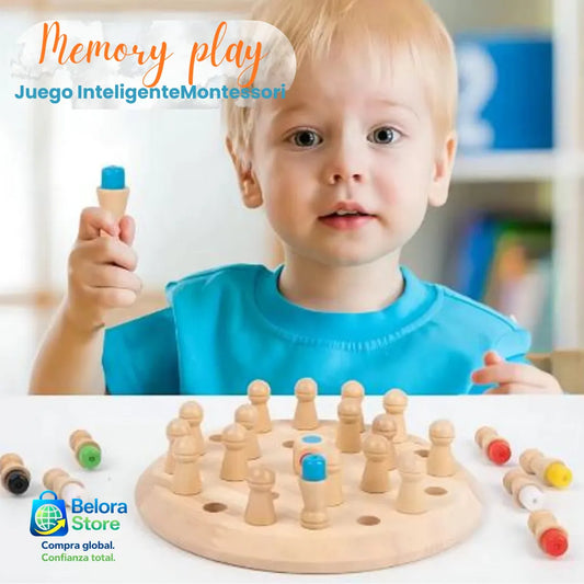 Juego Inteligente Memory Play™ Juguete Montessori Para Juego y Unión En Familia